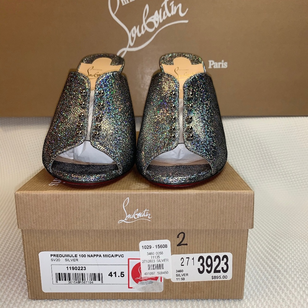 Predumule 100 Nappa Mica/PVC Silver